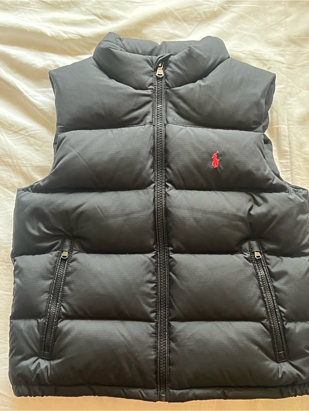 Polo puffer vest
